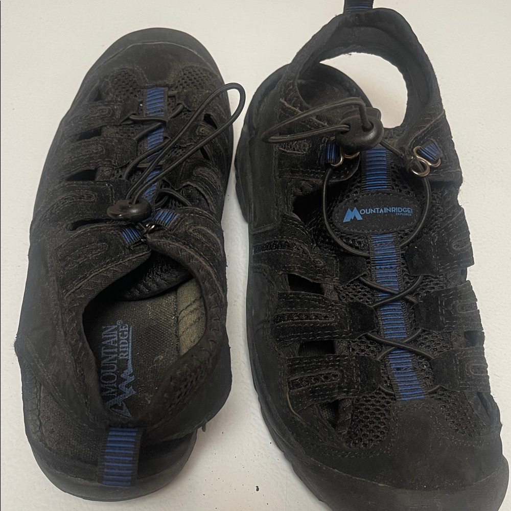Mountain Ridge Men's Black Outdoor Sandals